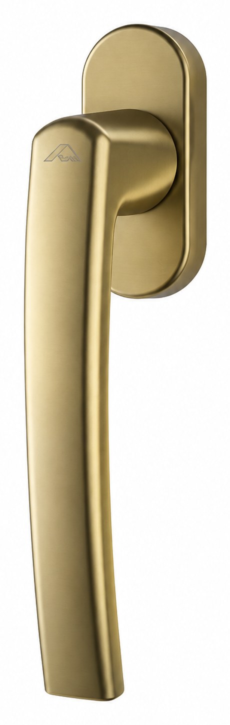 Handle in Brass Matt Anodized
